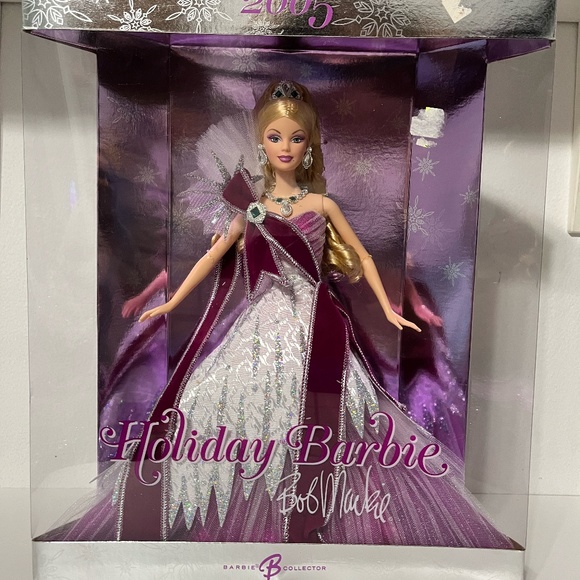 Holiday Barbie Bob Mackie 2005 - Picture 1 of 2